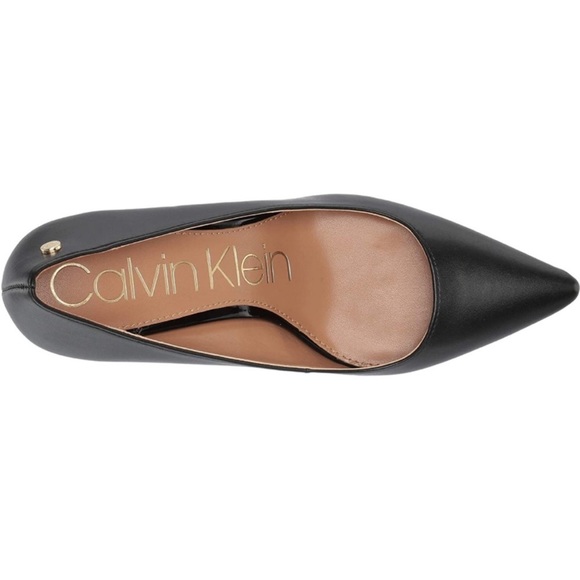 Calvin Klein Nilly heels matte black GUC - Picture 3 of 5